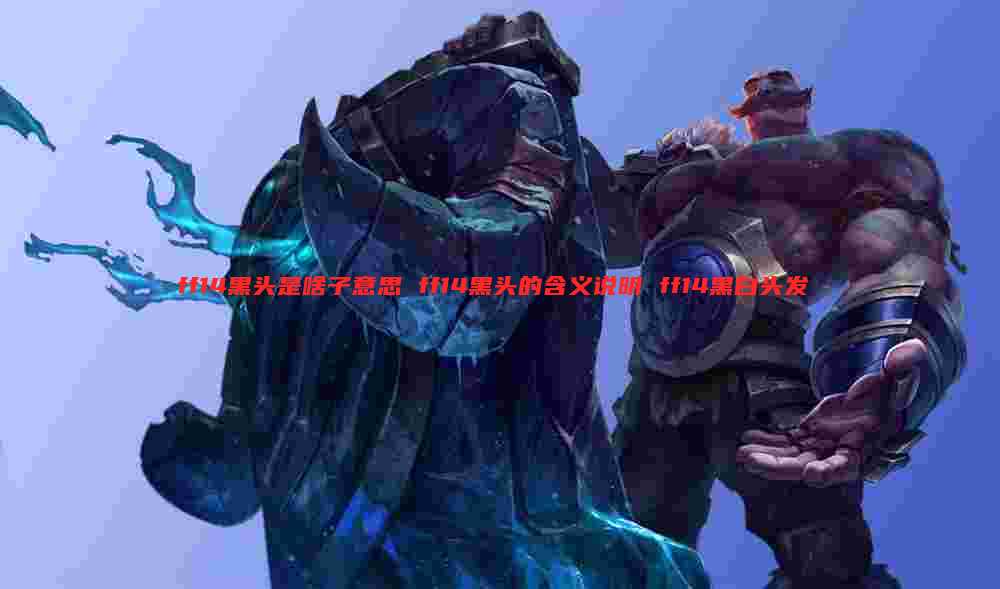 ff14黑头是啥子意思 ff14黑头的含义说明 ff14黑白头发