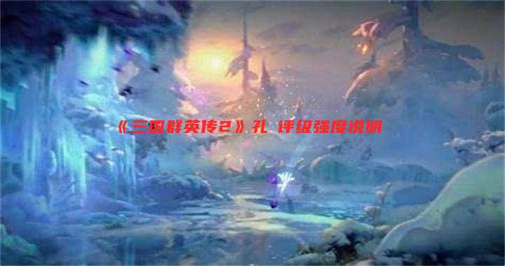 《三国群英传2》孔伷评级强度说明